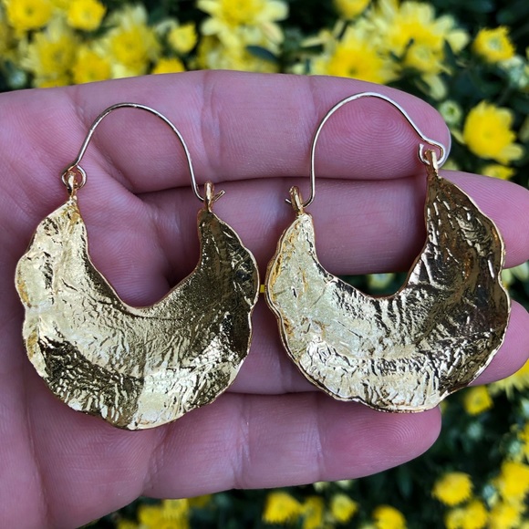 🐚🍃Texture Earrings!☀️ - Picture 5 of 11